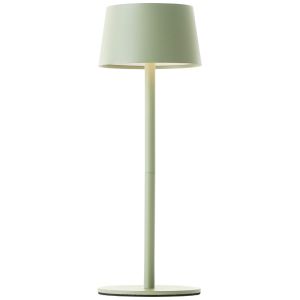 Lámpara de mesa exterior verde moderna, Petter, 2W, 3000K LED, IP44, regulable en 3 pasos