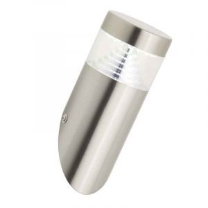 Lámpara exterior cromada de plástico, Samuel, 1W, 6500K LED, IP44
