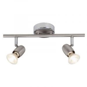 Foco de techo cromado de metal, Wietse, 7W, 3000K LED