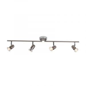 Foco de techo cromado de metal, Wietse, 7W, 3000K LED