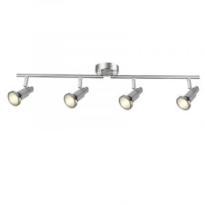 Foco de techo cromado de metal, Robel, 7W, 3000K LED