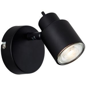 Foco de pared negro moderno, Fenne