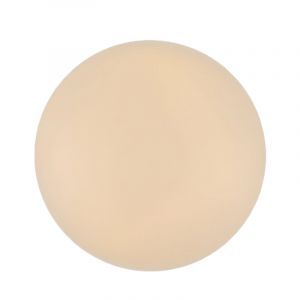 Lámpara de techo con sensor blanca de plástico, Djalissa, 12W, 3000K LED, IP44