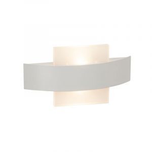 Aplique blanco de plástico, Florencia, 3,5W, 3000K LED