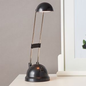 Flexo negro moderno, Louna, 6W, 2700K LED, con interruptor