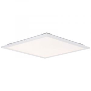Lámpara de techo blanca diseño, Lisa, 24W, color de luz ajustable LED