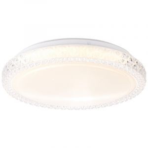 Plafón de techo blanco moderno, Baki, 12W, 3000K LED