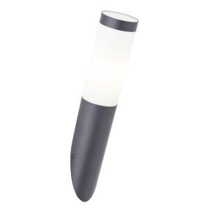 Lámpara exterior negra de metal, Meis, IP44
