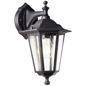 Lámpara exterior negra antigua, Radha, IP44