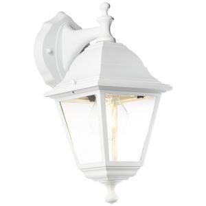 Lámpara exterior blanca antigua, Kalle, IP44