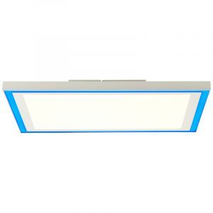 Lámpara de techo panel LED blanca moderna, Ricco, 25W, color de luz ajustable LED, con mando a distancia