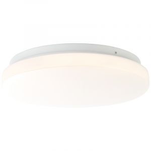 Plafón de techo blanco de plástico, Julie, 12W, 3000K LED
