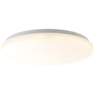 Plafón de techo blanco de plástico, Julie, 24W, 3000K LED
