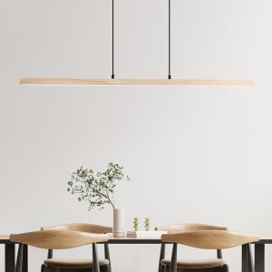 Lámpara colgante marrón rústica, Renuka, 19W, 3000K LED