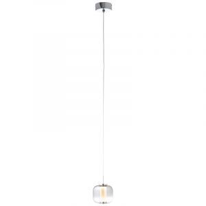 Lámpara colgante cromada diseño, Emmely, 7W, 3000K LED