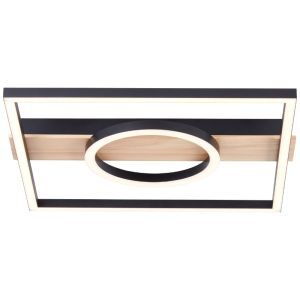 Plafón de techo marrón diseño, Konrad, 20W, 3000K LED
