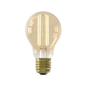 Calex bombilla LED filamento E27 regulable ámbar, 7,5W, 2100K