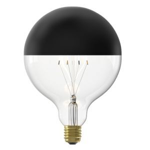 Calex bombilla LED espejo E27 regulable negro, 4W, 1800K