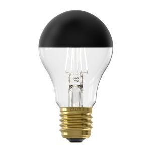 Calex bombilla LED espejo E27 regulable negro, 4W, 1800K