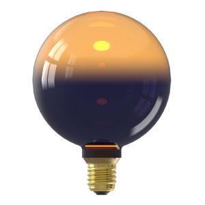 Calex bombilla LED E27 regulable Inception, negro, 3,5W, 1800K