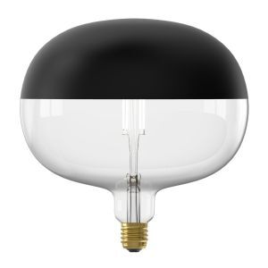 Calex bombilla LED espejo E27 regulable negro, 6W, 1800K