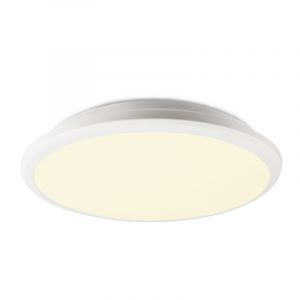 Plafón de techo negro de plástico, Joachim, 24W, 3000K LED