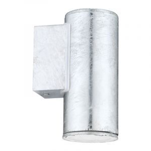 Lámpara exterior gris de acero, Marlies, IP44