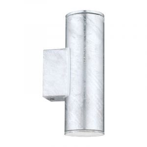 Lámpara exterior gris de acero, Marlies, IP44