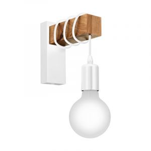 Aplique de madera blanco, Anton