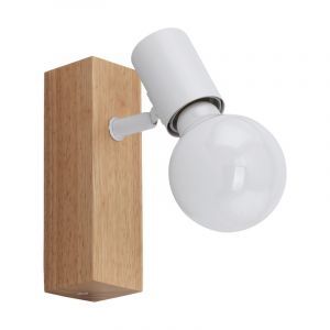 Foco de techo de madera marrón, Anton