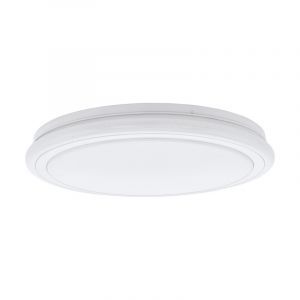Plafón de techo blanco de acero, Elseline, 30W, color de luz ajustable LED