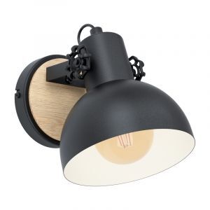 Aplique de madera marrón, Elmira