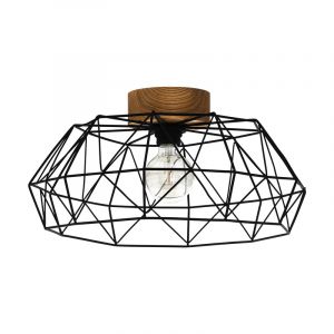Plafón de techo de madera negro, Joseline