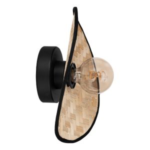 Aplique marrón de madera, Jillah