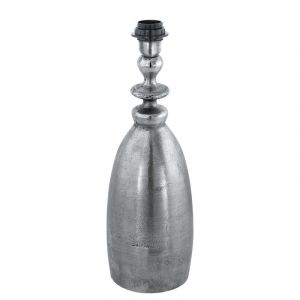 Lámpara de mesa níquel de aluminio, Abdel, con interruptor