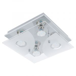Plafón de techo cromado de acero inoxidable, Annelinde