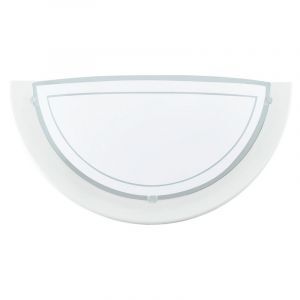 Aplique blanco de vidrio, Agena