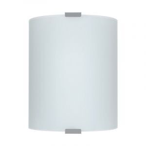 Lámpara de techo cromada de vidrio, Jesper