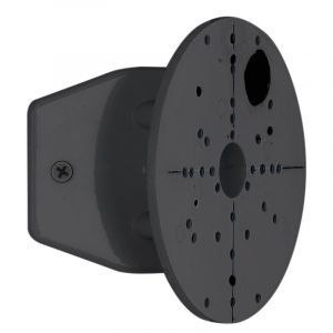 Soporte de pared Elysia acero negro