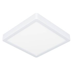 Plafón de techo blanco de plástico, Geraldo, 17W, 3000K LED