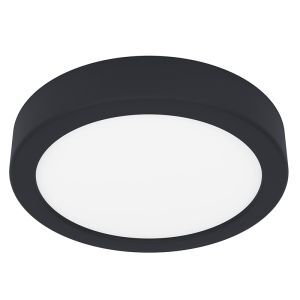 Lámpara de techo baño blanca de plástico, Geraldo, 11W, 3000K LED, IP44