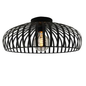 Plafón de techo negro de acero, Egine