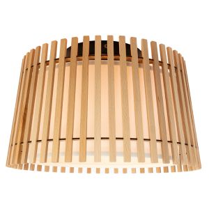 Lámpara de techo rústica madera, Farah