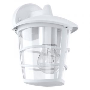 Lámpara exterior blanca de plástico, Inas, IP44