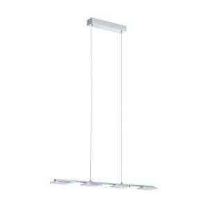 Lámpara colgante cromada de plástico, Pace, 5W, 3000K LED