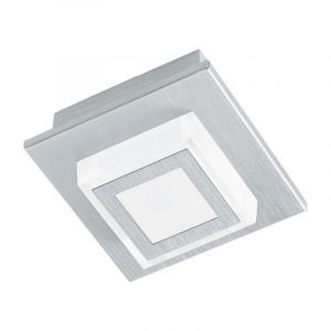 Plafón de techo plateado de plástico, Elsien, 3W, 3000K LED