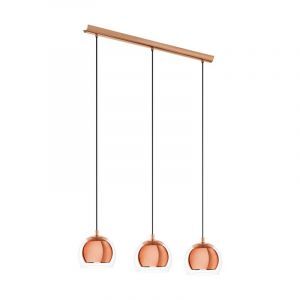 Lámpara colgante cobre de vidrio, Iroma