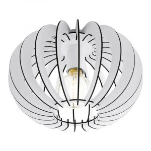 Lámpara de techo blanca de madera, Kiran