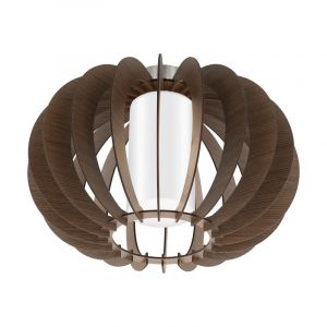 Lámpara de techo marrón de madera, Kiran