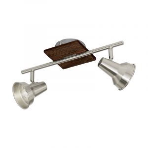 Foco de techo de madera marrón, Olmo
